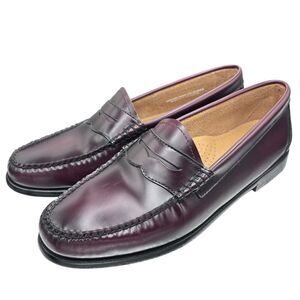 Classic Women's Burgundy Wine Whitney Penny Loafers GH Bass Weejuns
